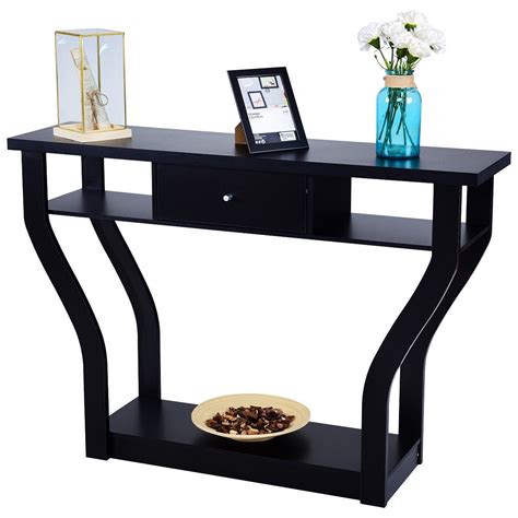Modern Entryway Accent Console Table With Drawer 726084515765 Ebay