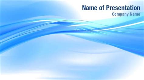 Abstract Blue Wave Powerpoint Templates Abstract Blue Wave Powerpoint