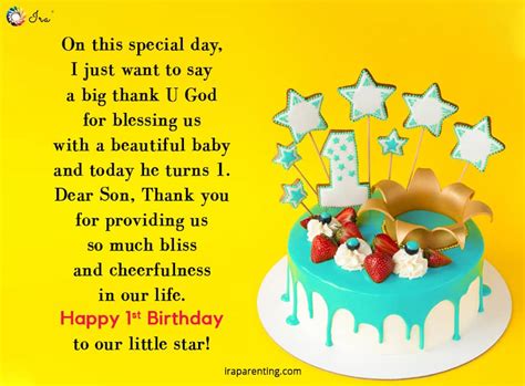 If it's your son's special day and you need the words to wish him happy birthday, don't hesitate to use the following birthday quotes. Happy First Birthday Quotes For Son - Happy 1st Birthday Wishes Our Baby S First Year In Life ...