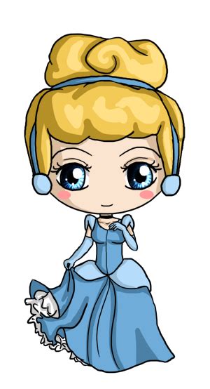 Cinderella Chibi By Icypanther1 On Deviantart Chibi Disney Disney