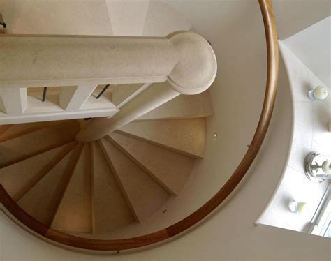 A Beautiful Example Of An Stone Spiral Staircasecarvero