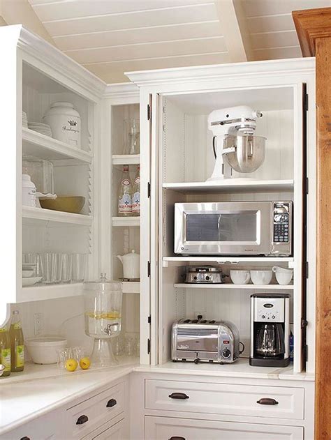 10 Snazzy Ways To Organize And Store Small Appliances Clever Kitchen
