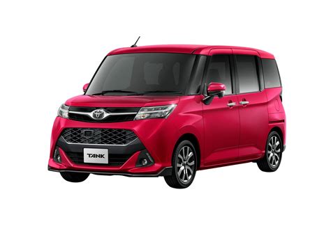 Toyota Roomy And Tank Minivans Launch In Japan Carscoops Toyota
