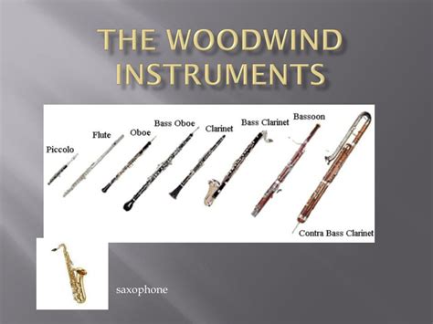 Ppt The Woodwind Instruments Powerpoint Presentation Free Download