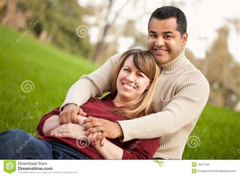 Attractive Mixed Race Couple Portrait Stock Images Image 16677164
