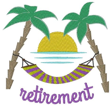 Retirement Embroidery Designs Embroidery