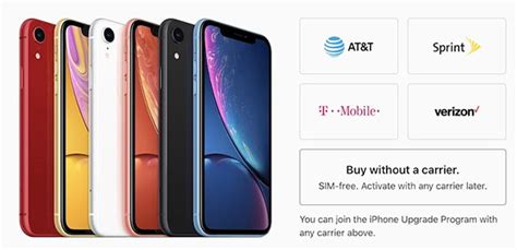 Sim Free Iphone Xr Now Available To Purchase In The Us