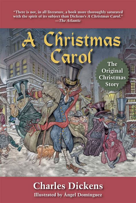 Download A Christmas Carol Book Cover Wallpaper