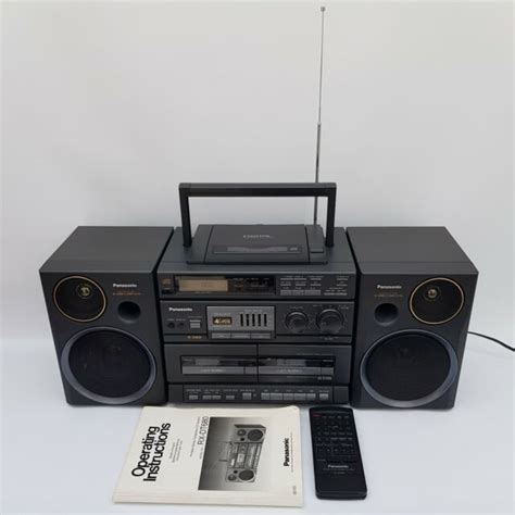 Vintage Panasonic Rx Dt680 Stereo Cd Radio Cassette Boombox Ghetto