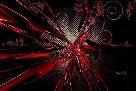 Red Abstract 3d Background Hd Wallpaper Wallpapers Gallery
