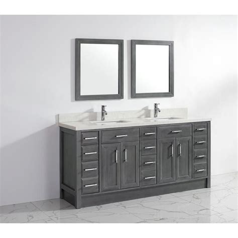 Check spelling or type a new query. Art Choice 75 inch Transitional Double Sink Bathroom ...