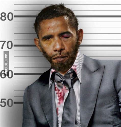 Obama Mugshot 9gag