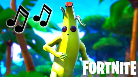 Fortnite La Musique De La Banane Saison 8 Youtube