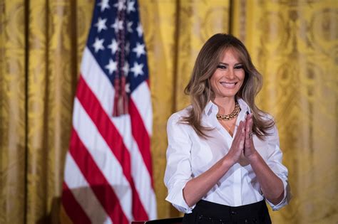 melania trump loves being a mom as first lady will she be mom in chief the washington post