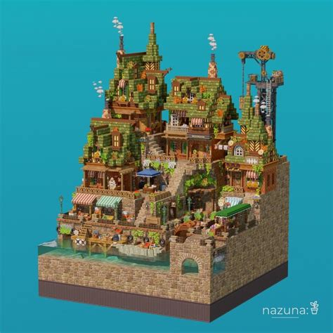 Nazuna On Instagram “diorama Town Textures And Mods Miniaturia