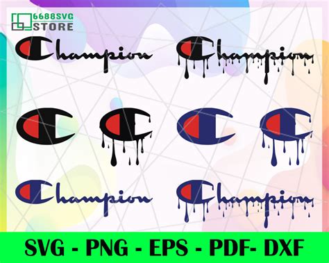 Champion Logo SVG Champion Svg Bundle Fashion Brand SVG Champion Svg