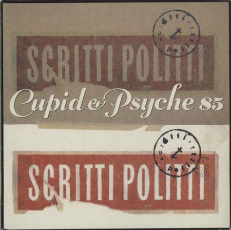 Scritti Politti Cupid And Psyche 85 Uk Vinyl Lp Album Lp Record 581346