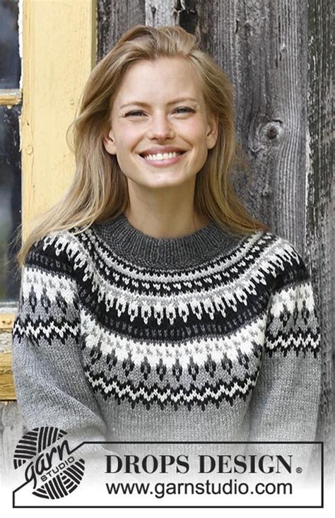 Hand Knitted Womens Jumper Nordic Sweater Norwegian Etsy Sweater