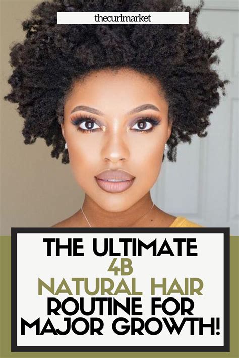 The Best Natural Hair Tips For 4b Natural Hair Natural Hair Routine