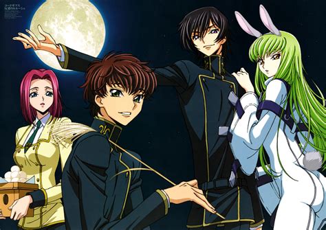 Cc Lelouch Lamperouge Kallen Stadtfeld And Kururugi Suzaku Code