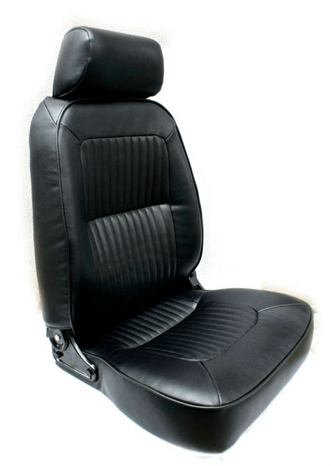 Autotecnica Classic Deluxe High Back Pu Leather Bucket Seats Car Reclinable For Ford Wrails