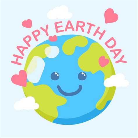 Happy Earth Day Background 198603 Vector Art At Vecteezy