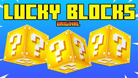 Lucky Blocks Original By Pickaxe Studios Minecraft Marketplace Map