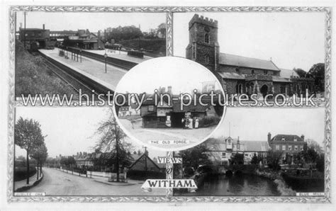 Street Scenes Great Britain England Essex Witham Views Of