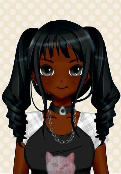 Images Of Dark Skin Girl Cartoon Characters