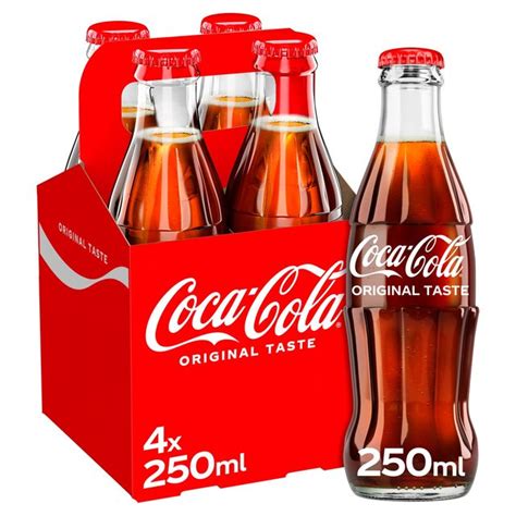 Morrisons Coca Cola Classic Glass Bottles 4 X 250mlproduct