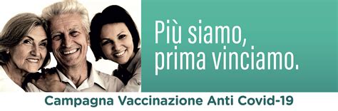 Al momento la campagna di adesione e prenotazione è aperta a personale sanitario, over 80 e corpo docenti. Vaccinazioni anti Covid-19
