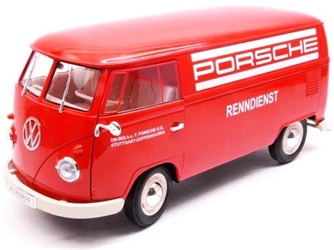 152 search results for volkswagen t1. Welly 18053 1963 VW Volkswagen T1 Bus Van "Porsche" 1:18 ...