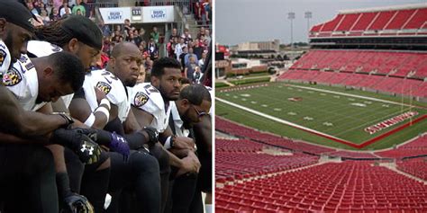 Watch Baltimore Ravens Players Stand For Black National Anthem