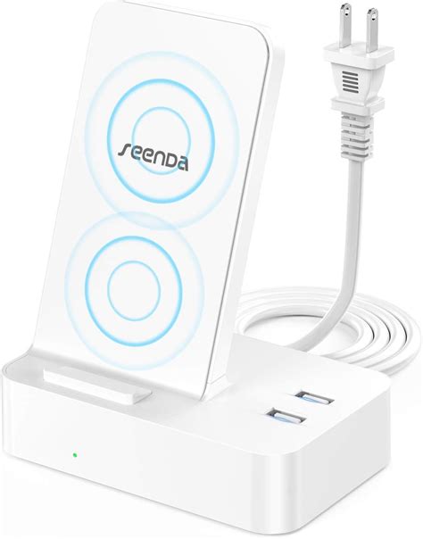 Seenda Wireless Charger With 2 Usb Ports 3 In 1 Multi