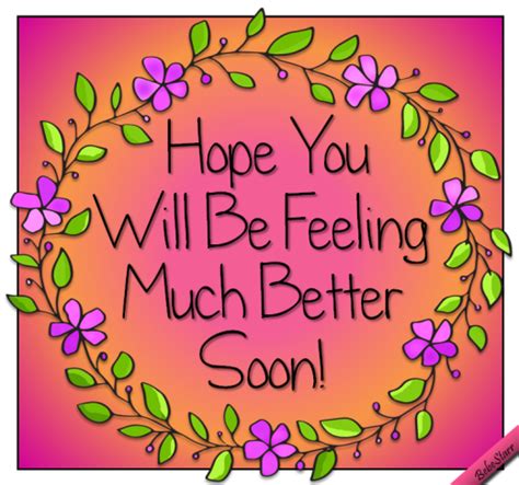 Please Feel Better Free Get Well Soon Ecards Greeting Cards 123