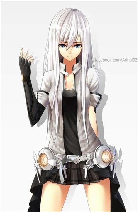 The most common white silver green material is metal. anime girl art - Pesquisa Google | XXx?anime?xXX | Pinterest | Nature, Shy'm and White hair