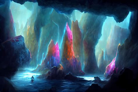 Crystal Caverns Stalagmites By Mrchadwick99 On Deviantart