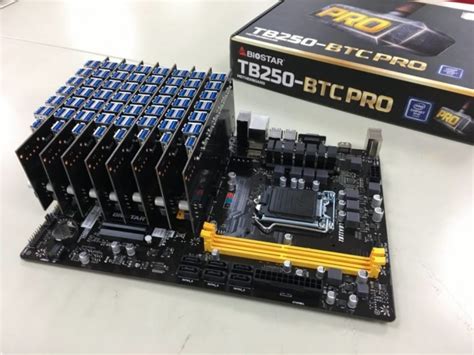 Just because a motherboard's specs update 2021: Avec la TB250-BTC PRO Biostar se lâche grave sur le minage ...