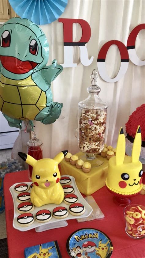 Pin By Tanya Saavedra On Pokémon Birthday Party Pokemon Birthday