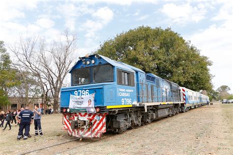 Tren Laguna Paiva Santa Fe se realizó la primera prueba de vía