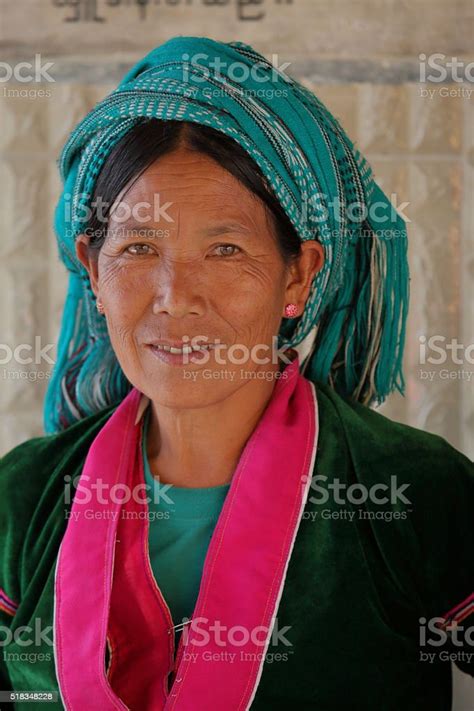 Women From Myanmar In Traditional Costume Stock Photo Download Image