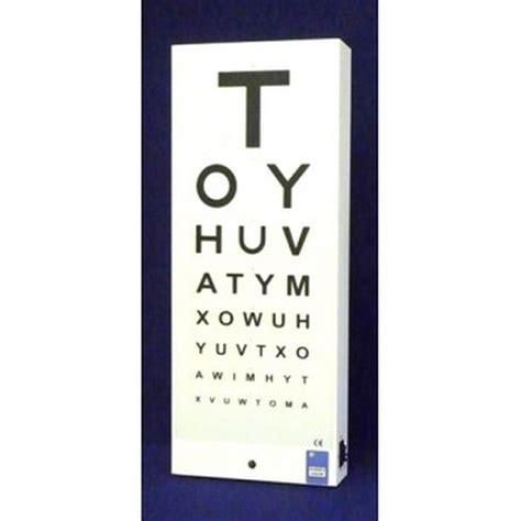 Illuminated Eye Test Charts Health And Care