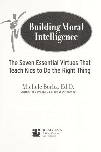 Building Moral Intelligence Edition Open Library