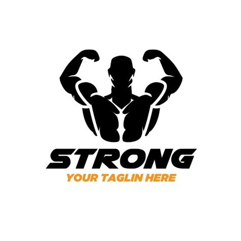Female Fitness Logo Silhouette Png Images Strong Fitness Logo Designs