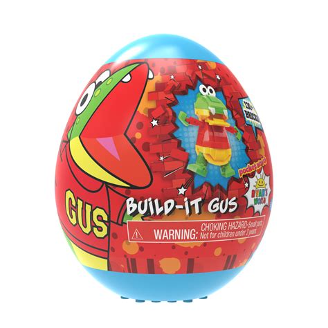 What's the trick behind it??. 79495_79498- Ryan's World Build It Egg- Gus- In Package (1 ...