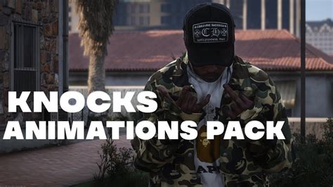 Knocks Animations Pack Custom Emotes For Gta Rp Fivem Gang Signs Dances And More Youtube