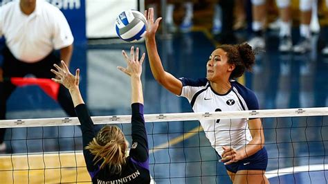 No 12 Byu Defeats Idaho State In Straight Sets The Daily Universe