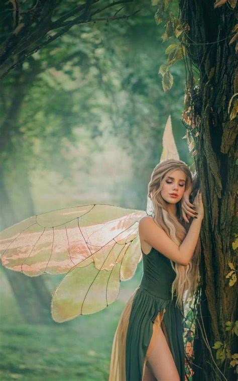 Tired Fairy In Forest Fairy Photography Fairy Photoshoot Fairytale