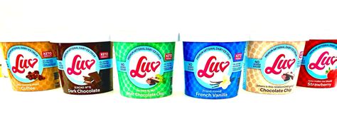 LUV Ice Cream Keto Sugar Free Sweets Treats