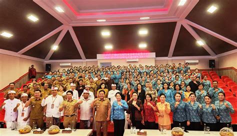 Nusabali Com Peringati Hkg Ke Pkk Dan Hut Ke Bangli Pkk Bangli Gelar Aneka Lomba